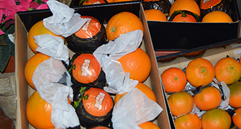 45 appelsiinia ja 28 mandariinia gourmet - Hinta 60 €