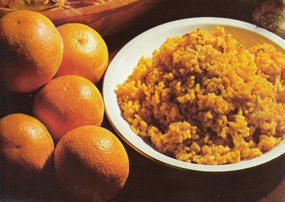 Arroz a Banda (riisi kalaliemessä)